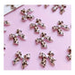 CNBS Nail Charms - Leopard Print Bow (30pcs)
