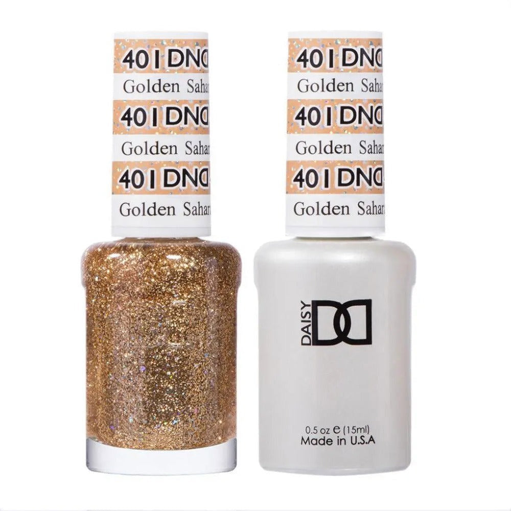 DND Gel & Lacquer Duo - Golden Sahara Star #401