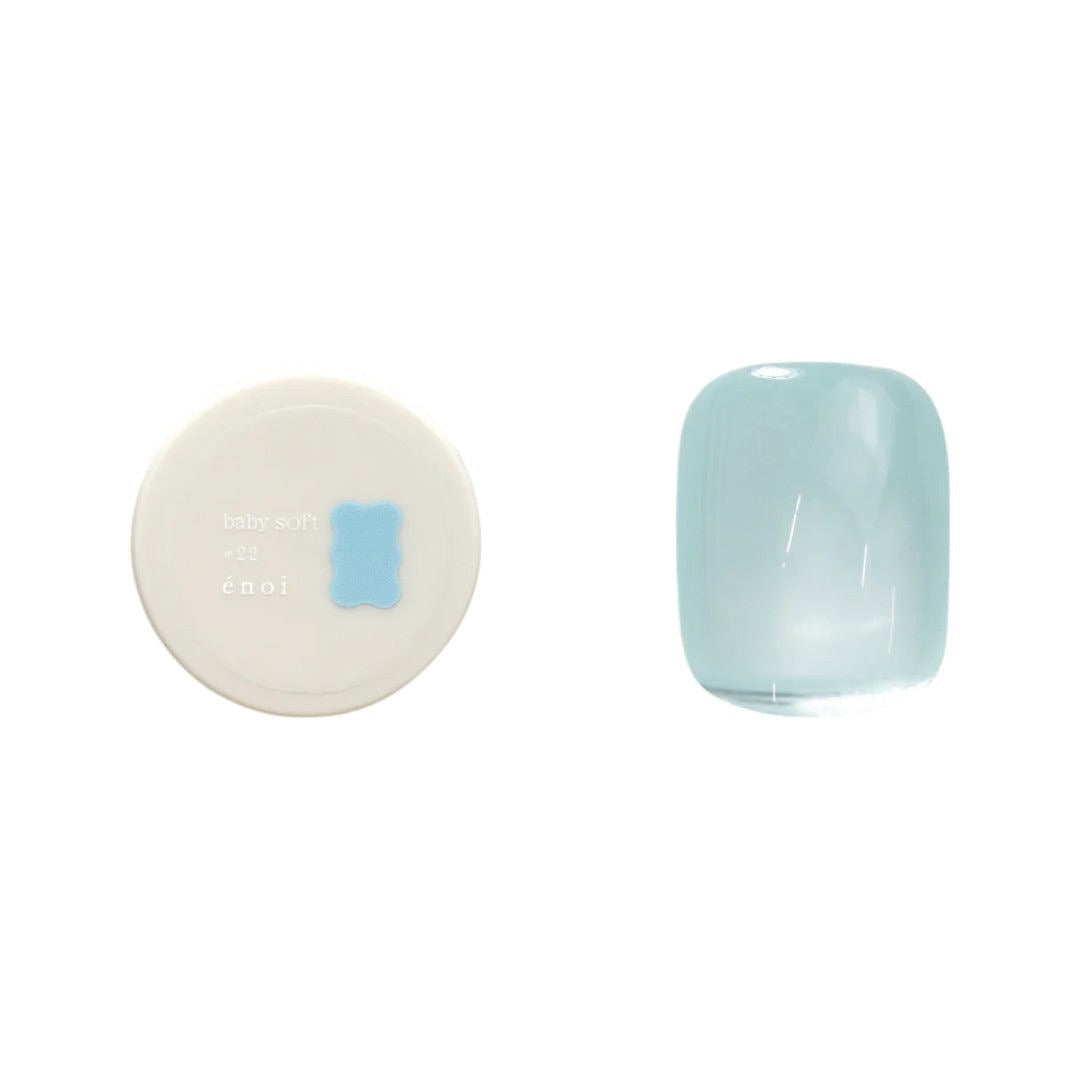 Enoi Sheer Gel Polish - Baby Soft #22