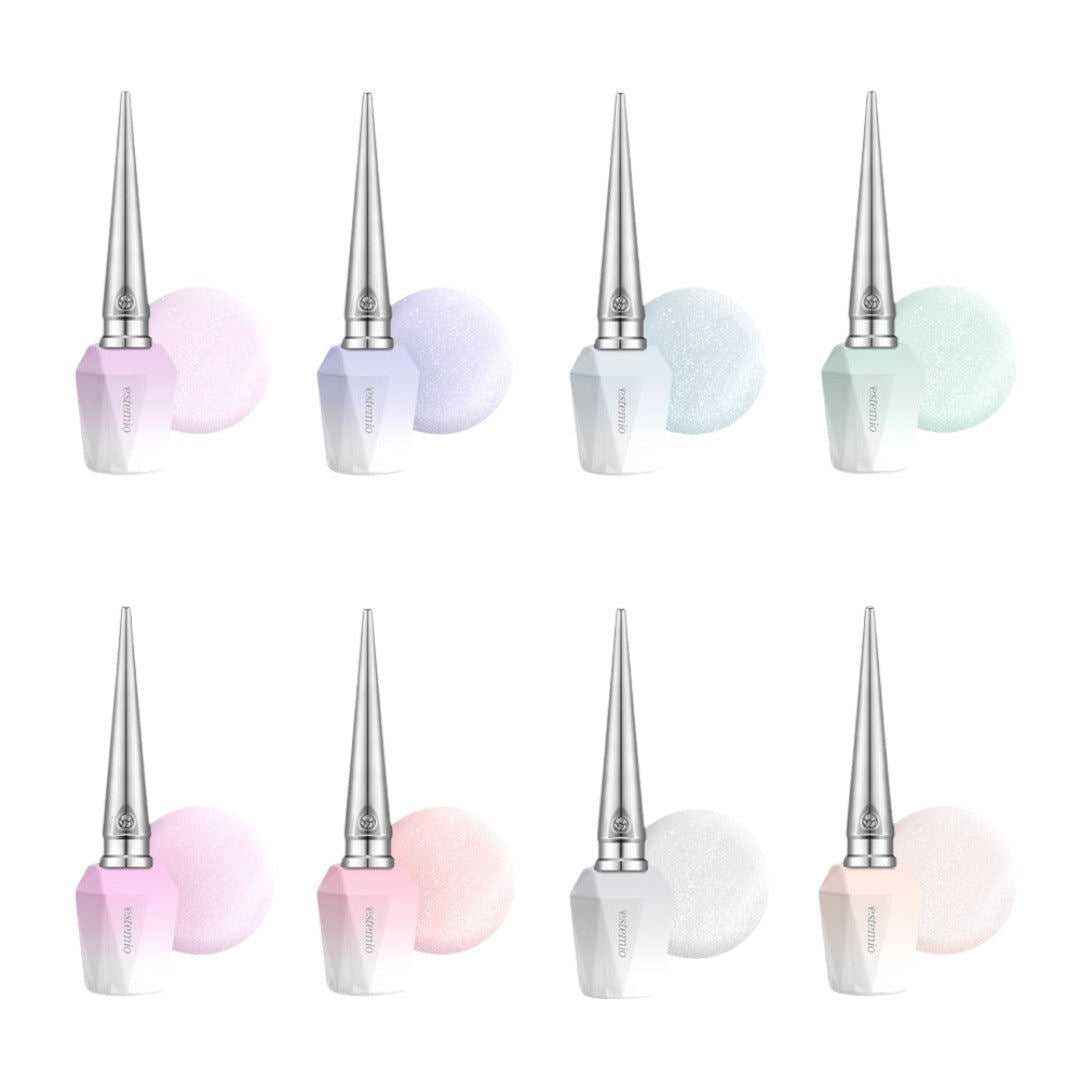 Estemio Cat Eye Gel Polish - The Water Garden Collection #MG01-08 (8Pcs)