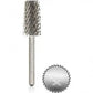 Startool Nail Drill Bits - 3In1 Chamfer STX Extra Coarse Grit 1/8 Silver