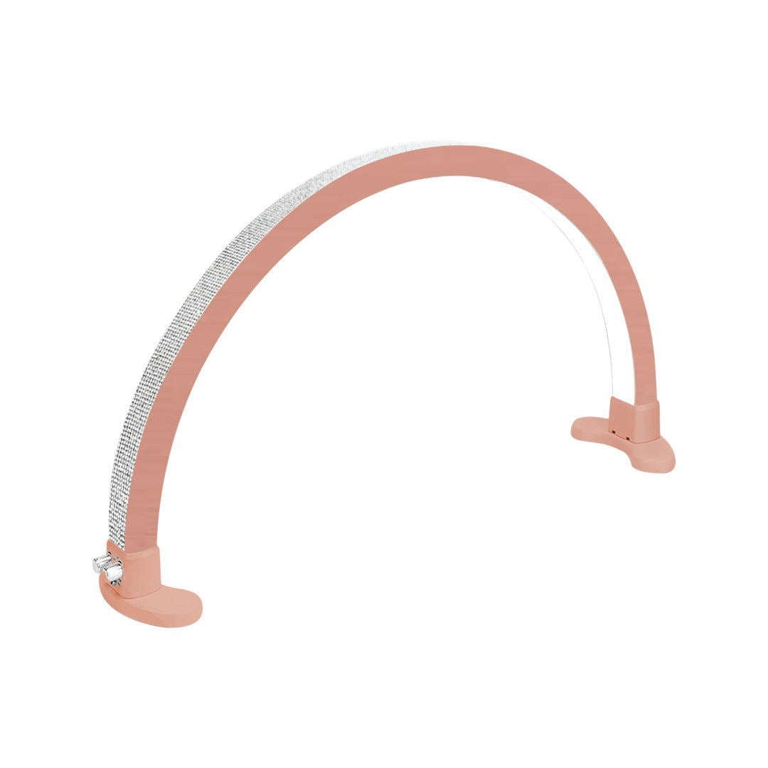 Ikonna Halfmoon Desk Lamp - Rose Gold w/ Rhinestones