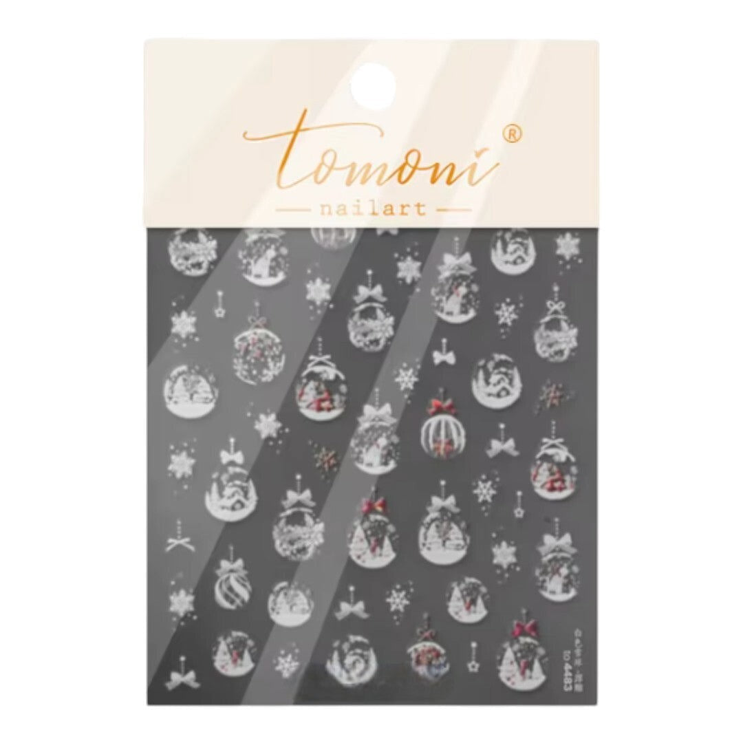 CNBS Nail Stickers - Christmas Ornaments