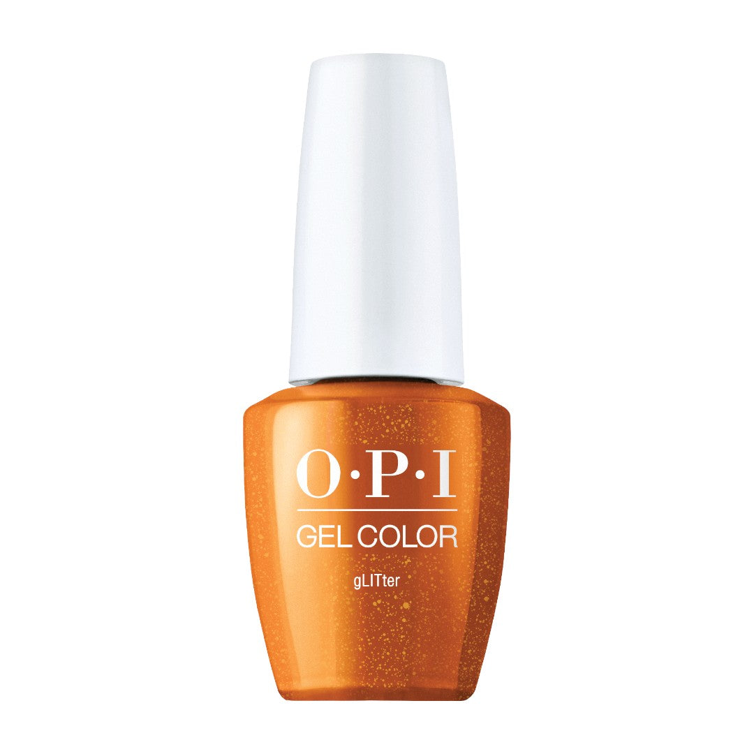 OPI Glitter - Orange Glitter Gel Nail Polish
