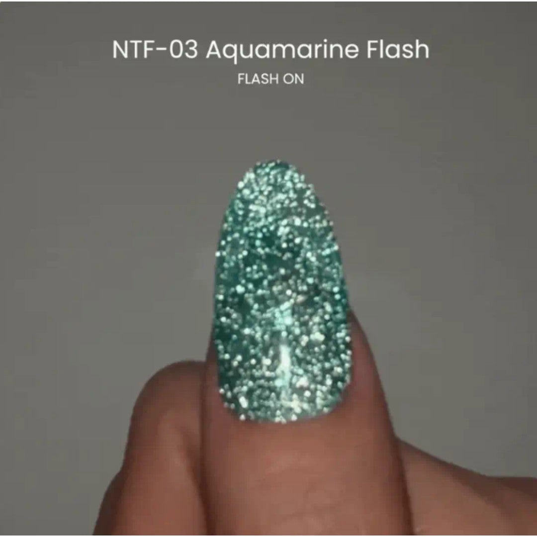 Kokoist x Nail Thoughts Flash Colour Gel - Aquamarine Flash #NTF-03