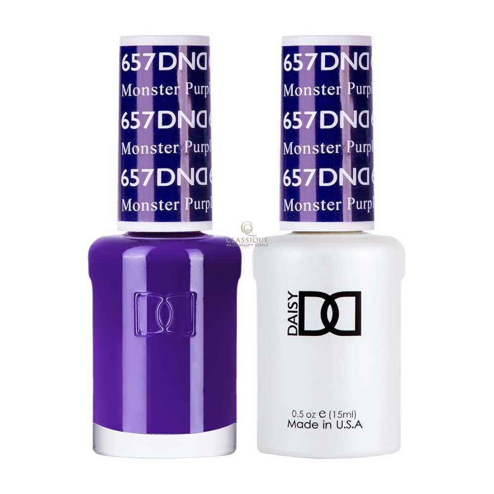 DND Gel & Lacquer Duo - Monster Purple #657