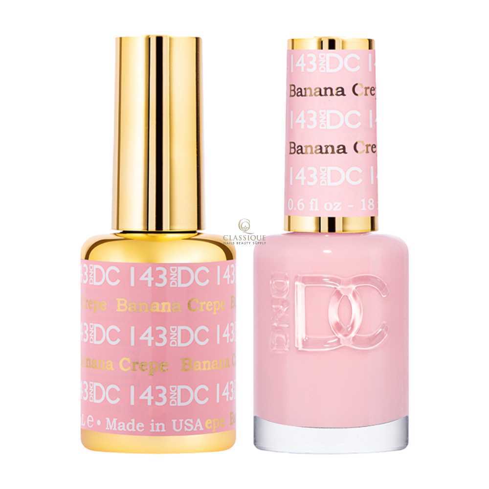 DND DC Gel & Lacquer Duo - Banana Crepe #143