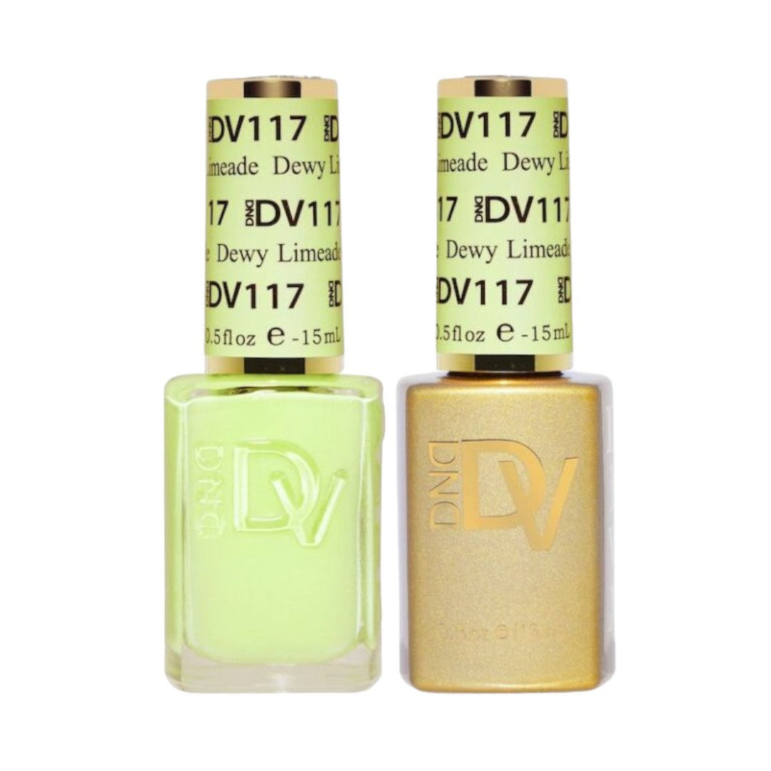 DND Diva Gel & Lacquer Duo - Dewy Limeade #117