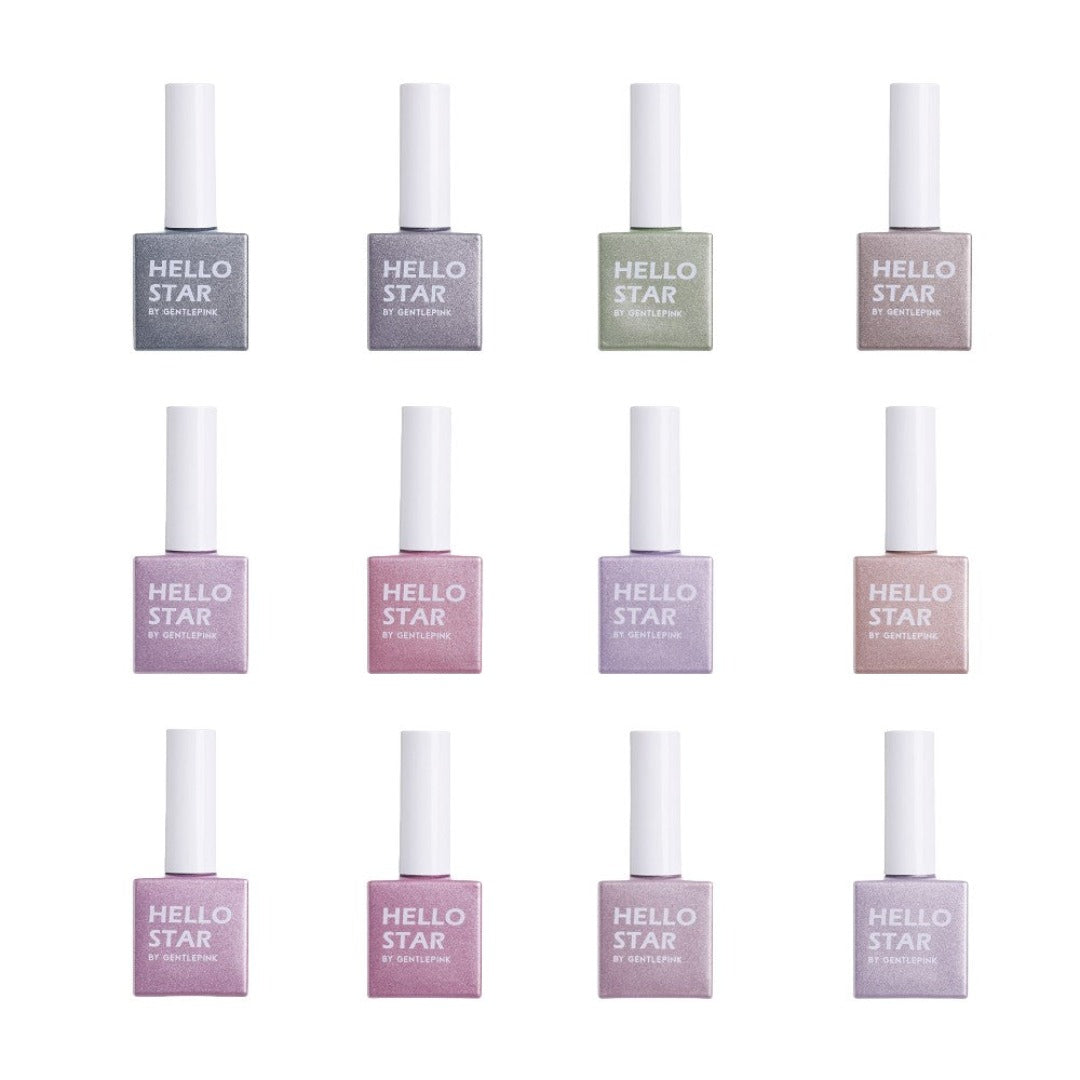 Gentle Pink Cat eye gel nail polish Love, Me Collection