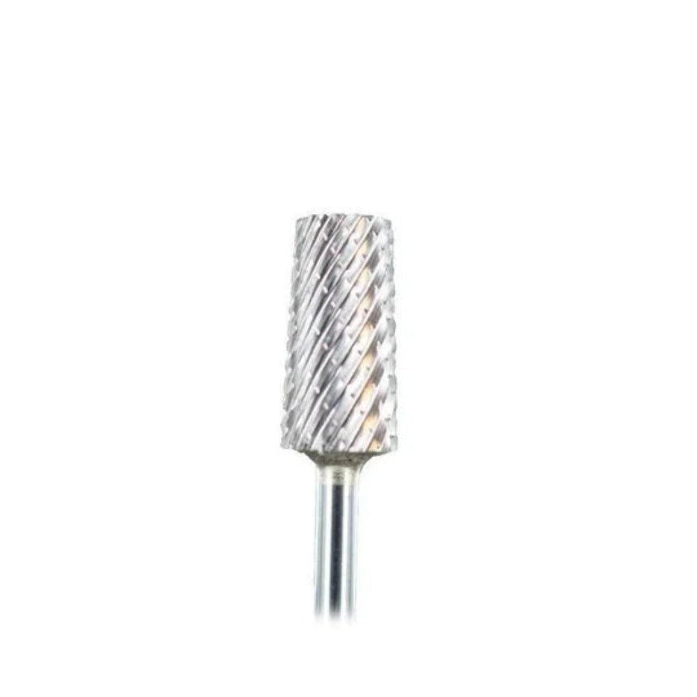 SP Nail Drill Bits - 3In1 Chamfer Carbide HX Extra Coarse Grit 3/32 Silver