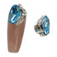 CNBS Nail Charms - Blue Crystal Clusters 5pcs