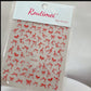 CNBS Nail Stickers - Red Bows