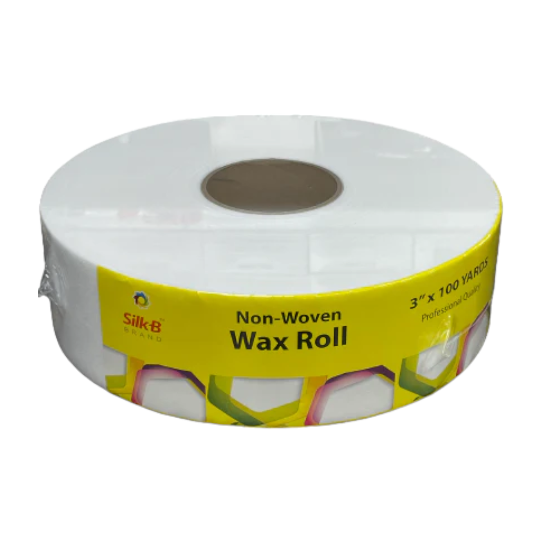 Silk B Wax Strips - Non-Woven Roll 3"x100 Yards #2020