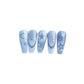 CNBS Nail Stickers - Transparent Bows & Moons #JO2087