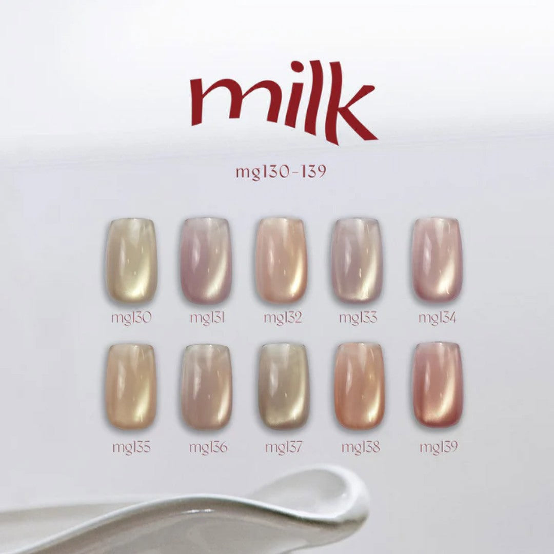 Enoi Cat Eye Gel Polish - Milk Magnet #MG136