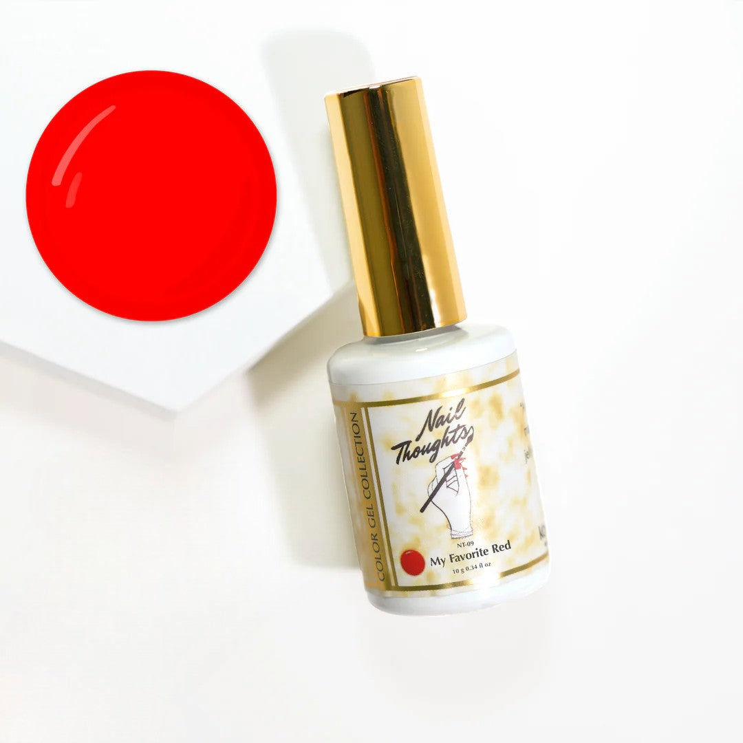 Kokoist x Nail Thoughts Colour Gel - My Favorite Red #NT-09