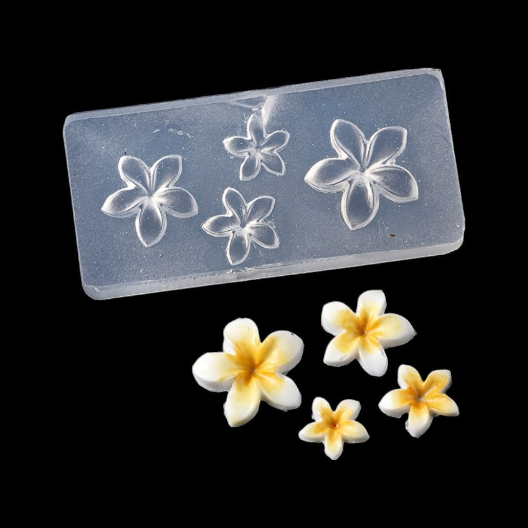 CNBS 3D Silicone Mould – Mixed Flower Designs