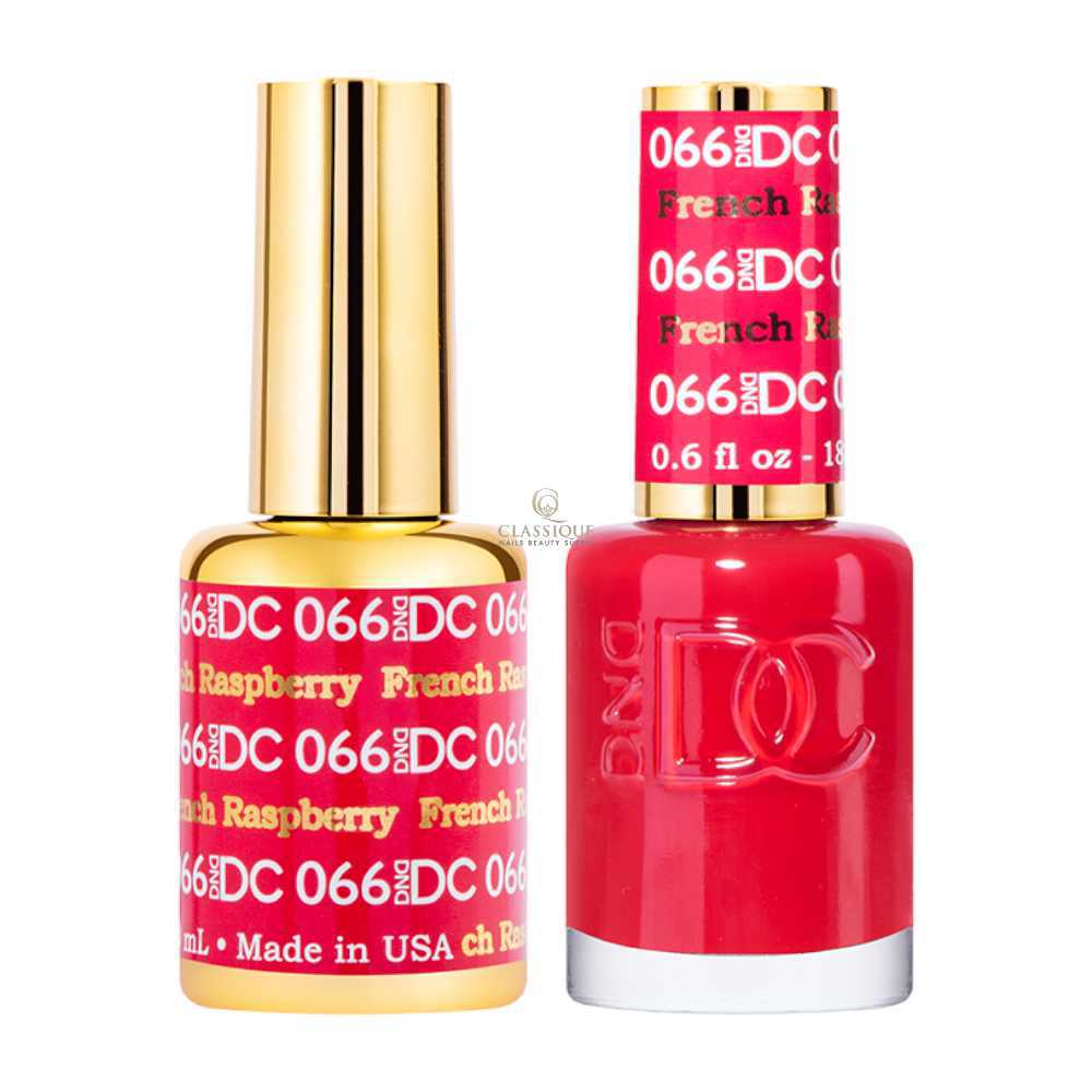DND DC Gel & Lacquer Duo - French Raspberry #066