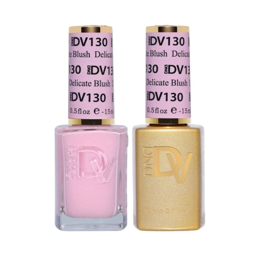 DND Diva Gel & Lacquer Duo - Delicate Blush #130