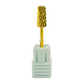 SP Nail Drill Bits - 3In1 Chamfer Carbide HX Extra Coarse Grit 3/32 Gold