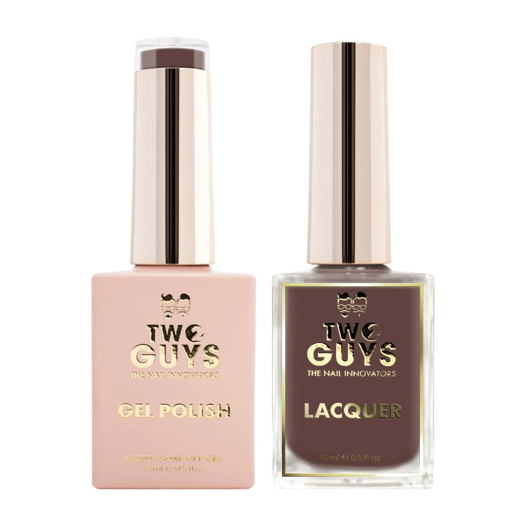 2Guys Gel & Lacquer Duo #A26 Deep Cocoa