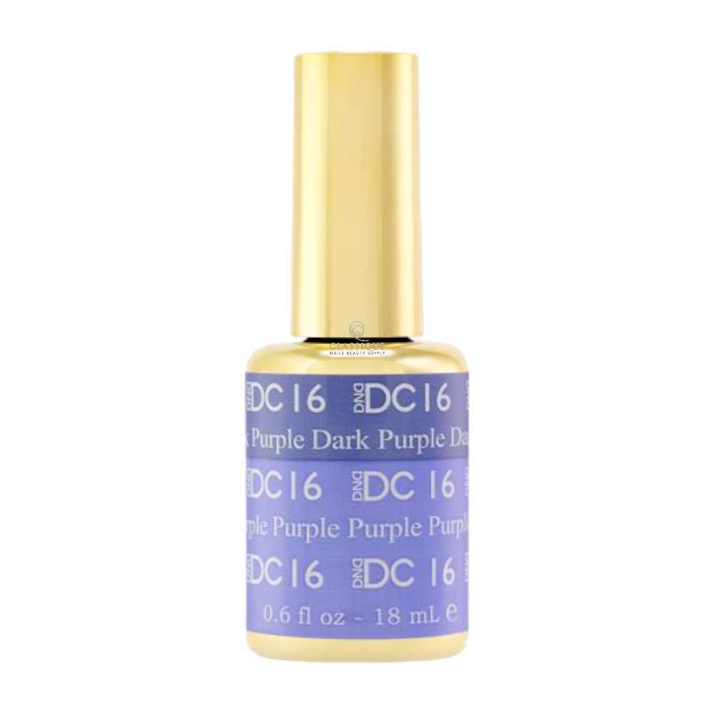 DND DC Mood Change Gel Polish - Dark Purple To Purple #16