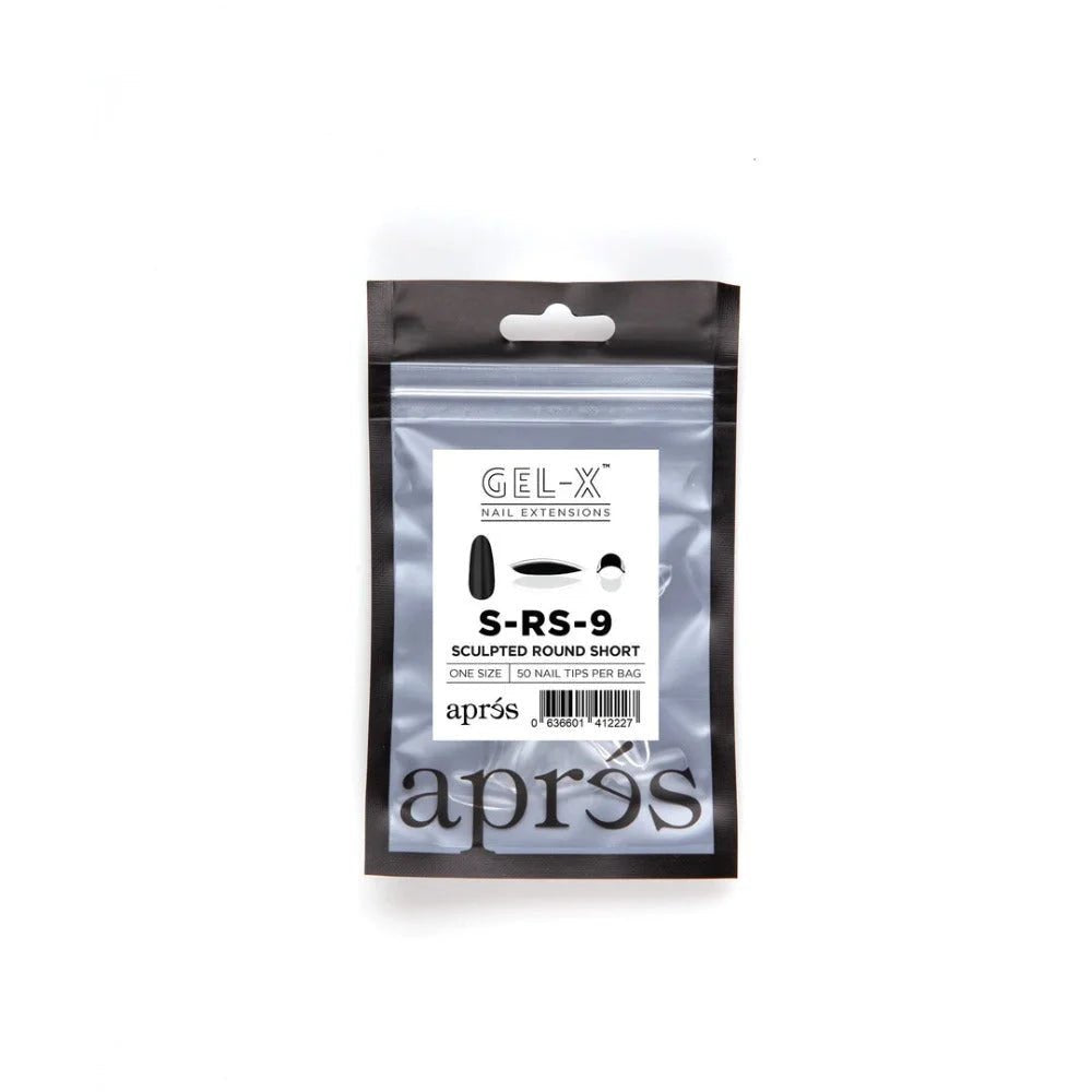 Apres Gel-X Refill Tips - Sculpted Round Short (50Pcs)