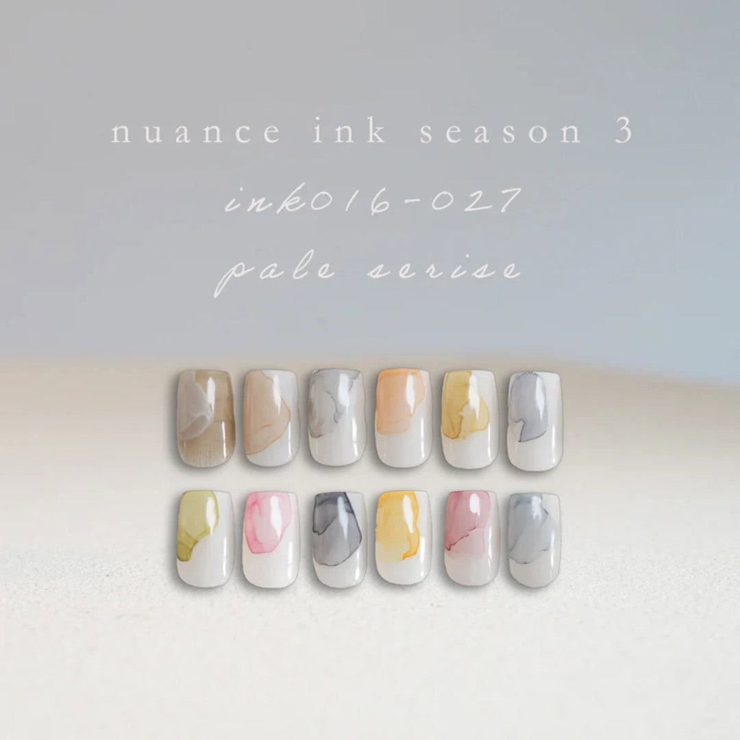 énoi Nuance Ink, Japanese Watercolor Ink for Marble Nails - Season