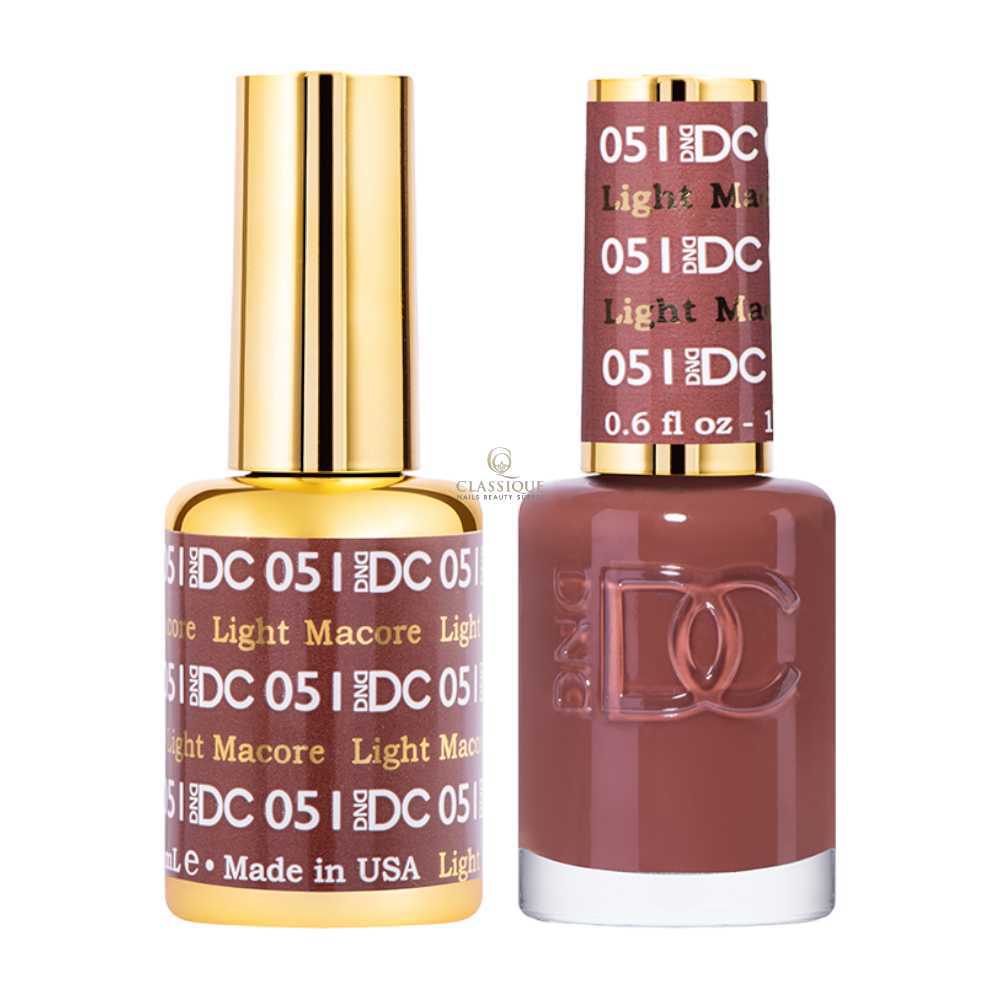 DND DC Gel & Lacquer Duo - Light Macore #051
