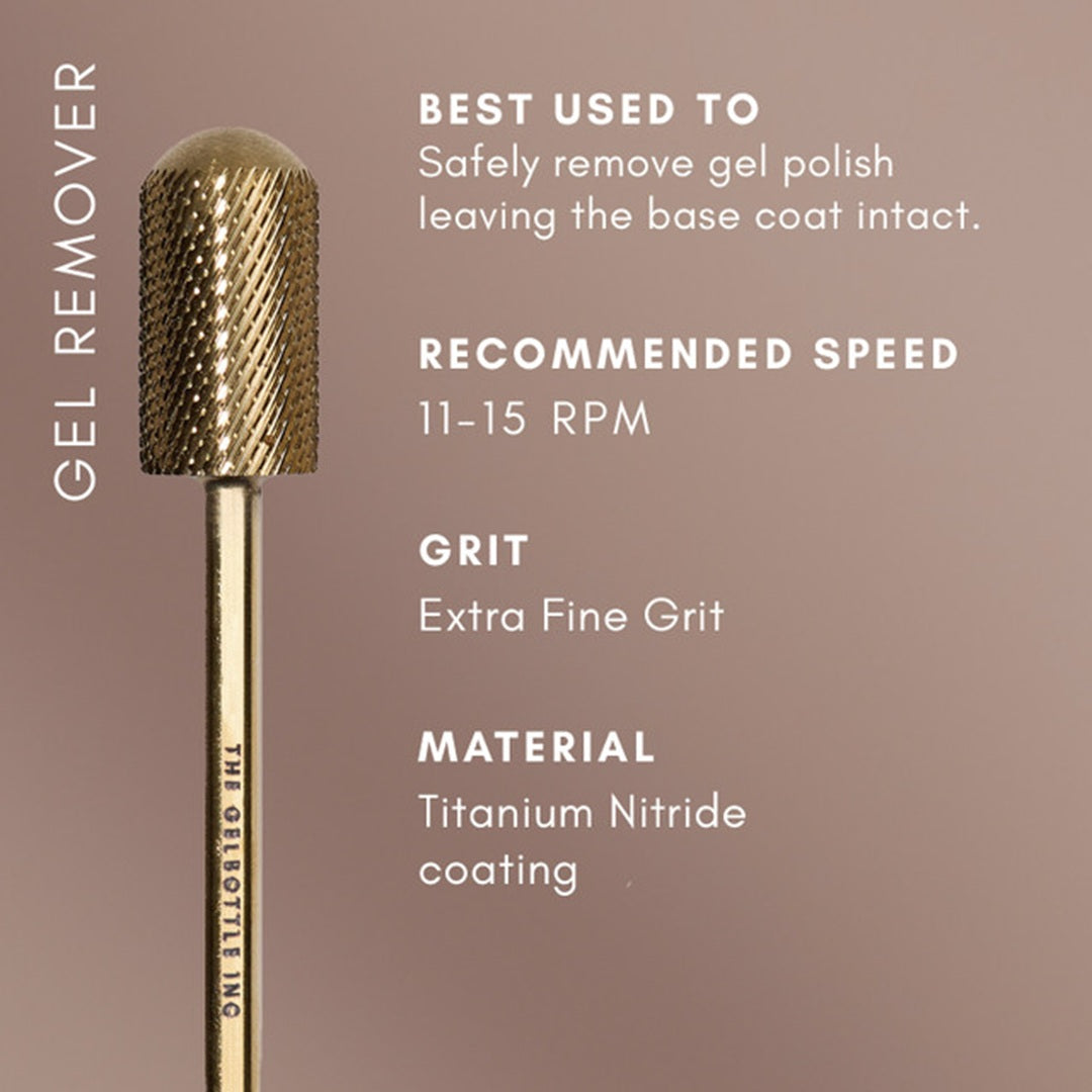The Gelbottle Nail Drill Bits - Gel Remover Extra Fine Grit 3/32
