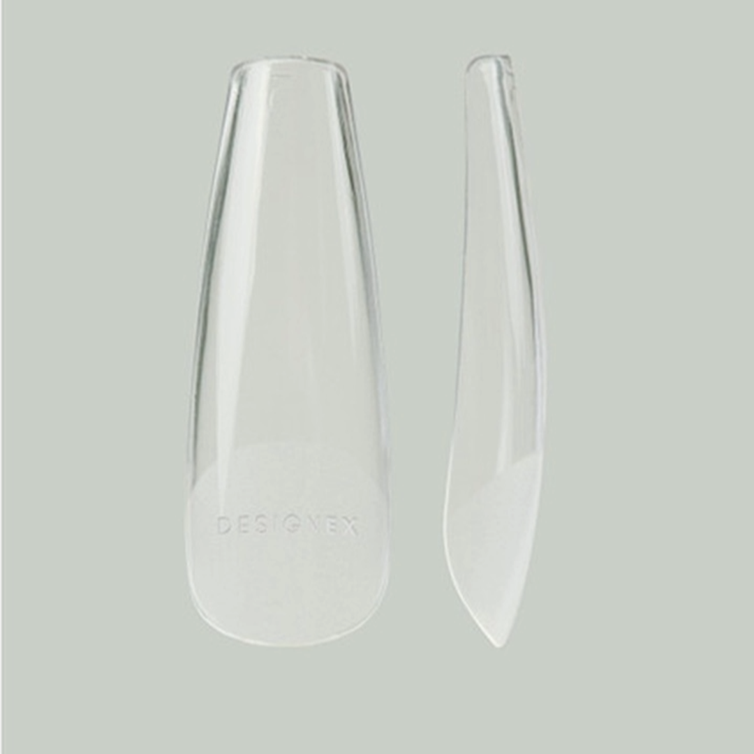 The Gelbottle Designex Pro Nail Tips Box - Coffin Long (600Pcs)