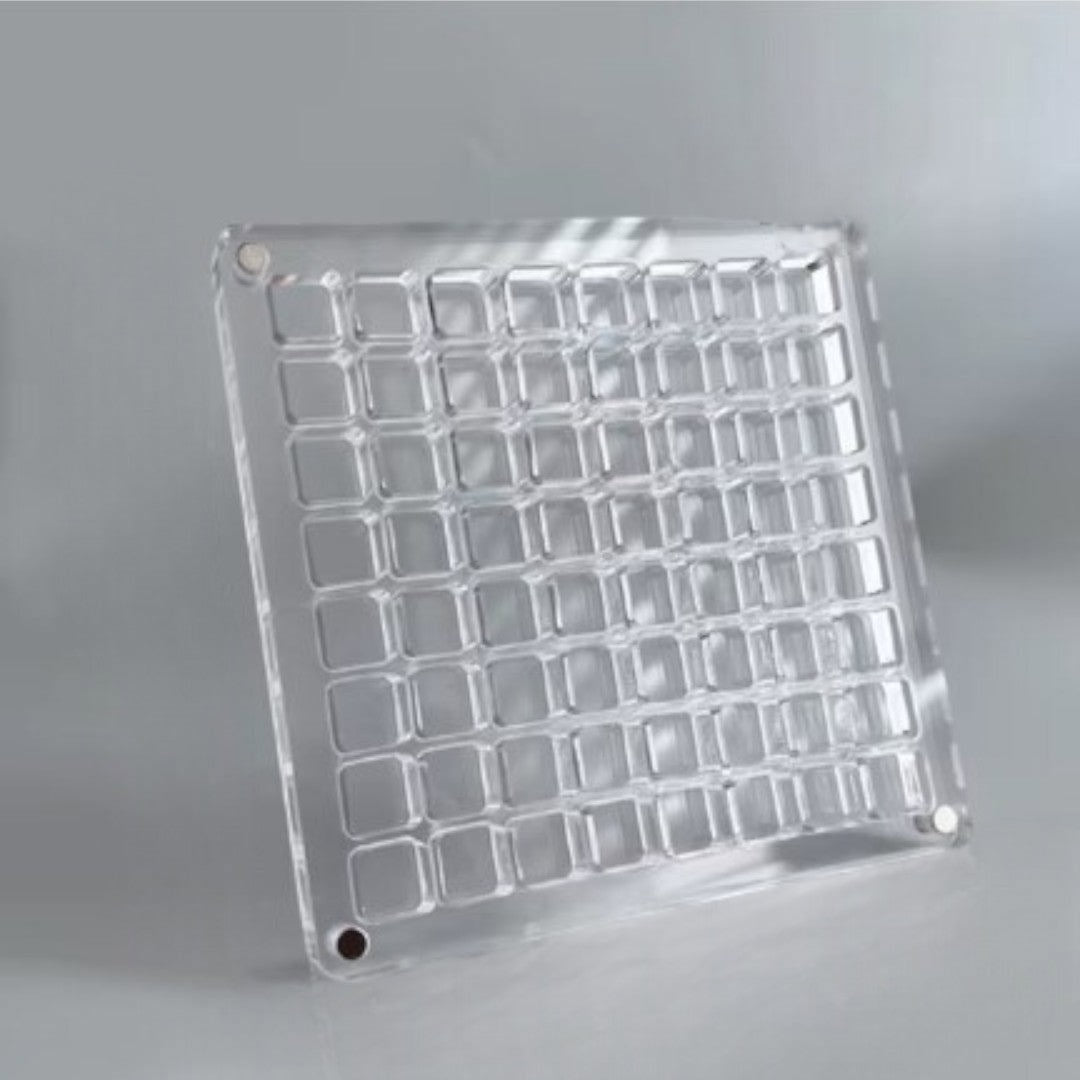 CNBS Nail Art Charms/Rhinestones Storage Organizer Box - 64 Grids