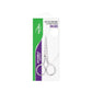 Nghia Stainless Steel Large Blade Eyebrow Scissors KM-605