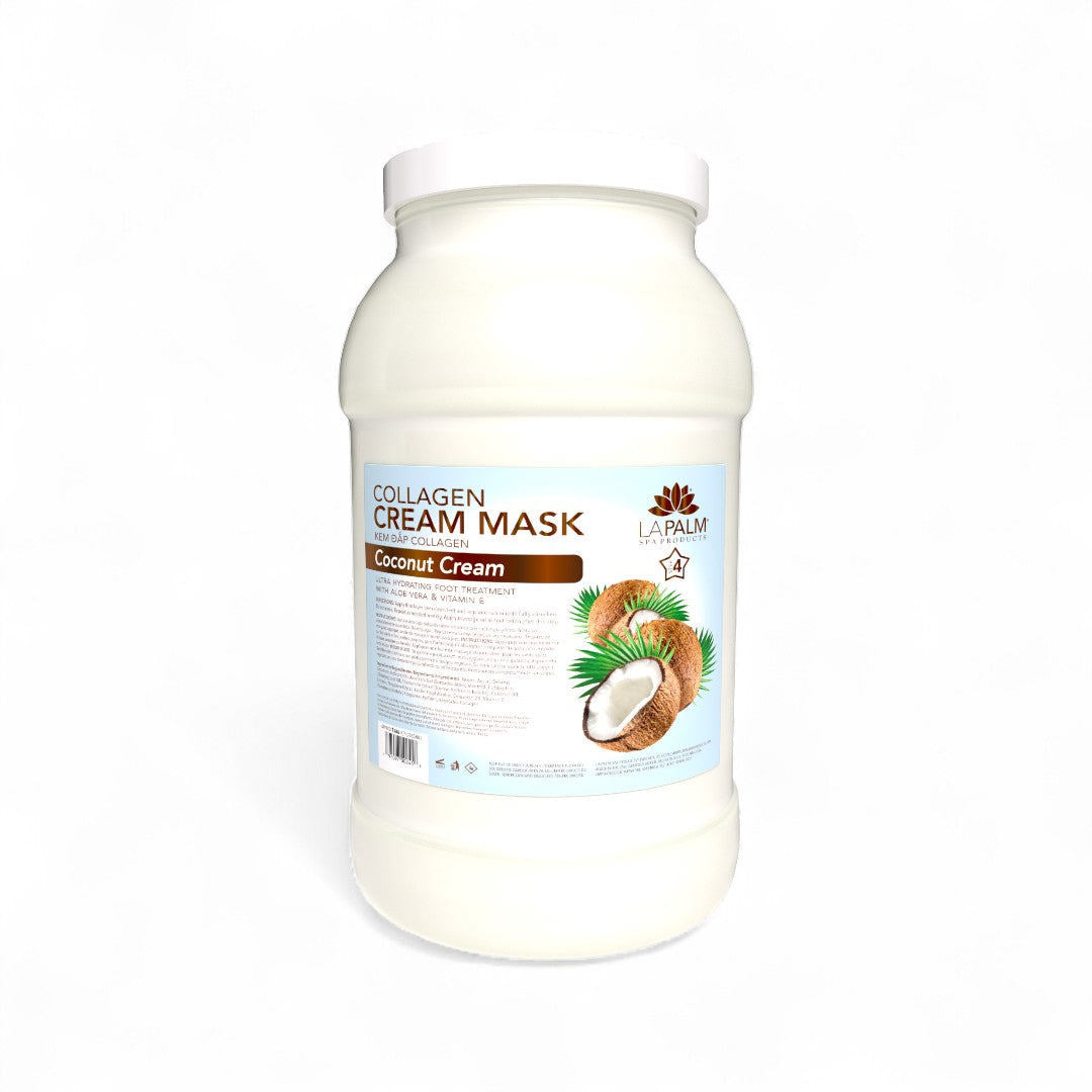 La Palm Collagen Cream Mask - Coconut 1Gal