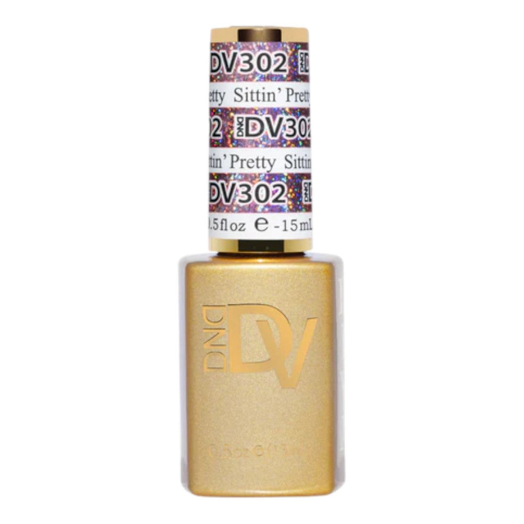 DND Diva Platinum Gel Polish - Sittin' Pretty #302