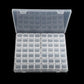 CNBS Nail Art Charms/Rhinestones Storage Organizer Box - 56 Grids