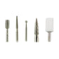 Medicool Nail Drill Bits - Russian Manicure Carbide Set 3/32 (5pcs)