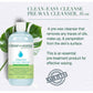 clean+easy "Cleanse" Pre Wax Antiseptic Cleanser 16oz #43603