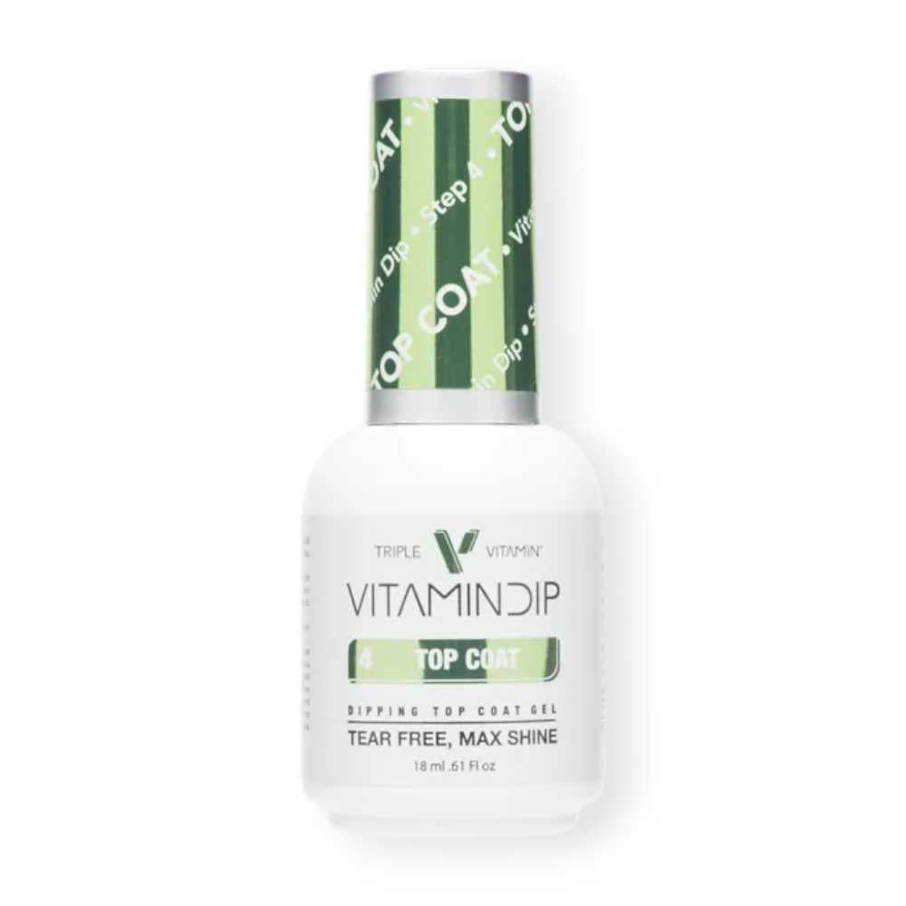 Vitamin Dipping Liquid Top Coat #4 0.5oz