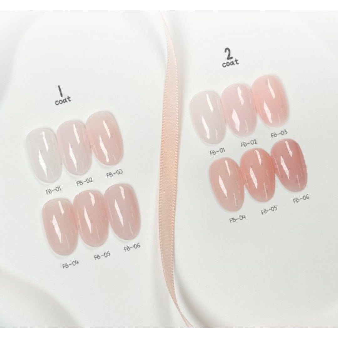 Kenzico Fiber Glass Color Base Gel - Skin Pink #FB04