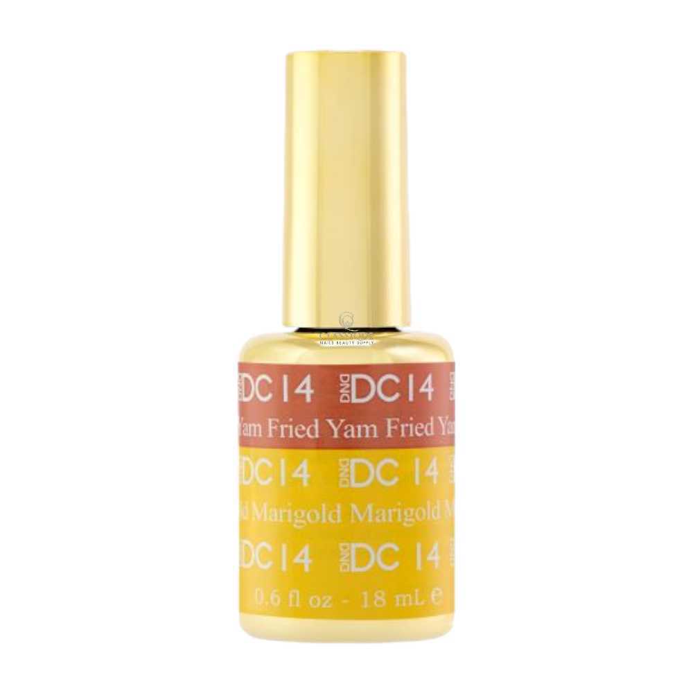 DND DC Mood Change Gel Polish - Yam Fried Marigold #14
