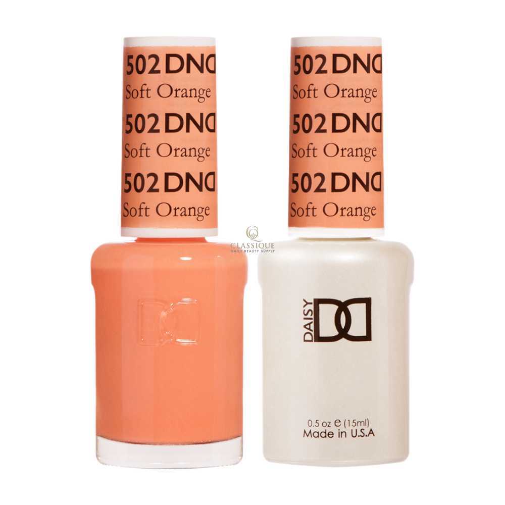 DND Gel & Lacquer Duo - Soft Orange #502