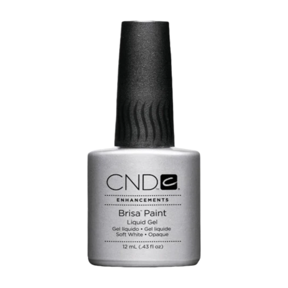 CND Brisa Gel - Paint Soft White Opaque 0.43Oz