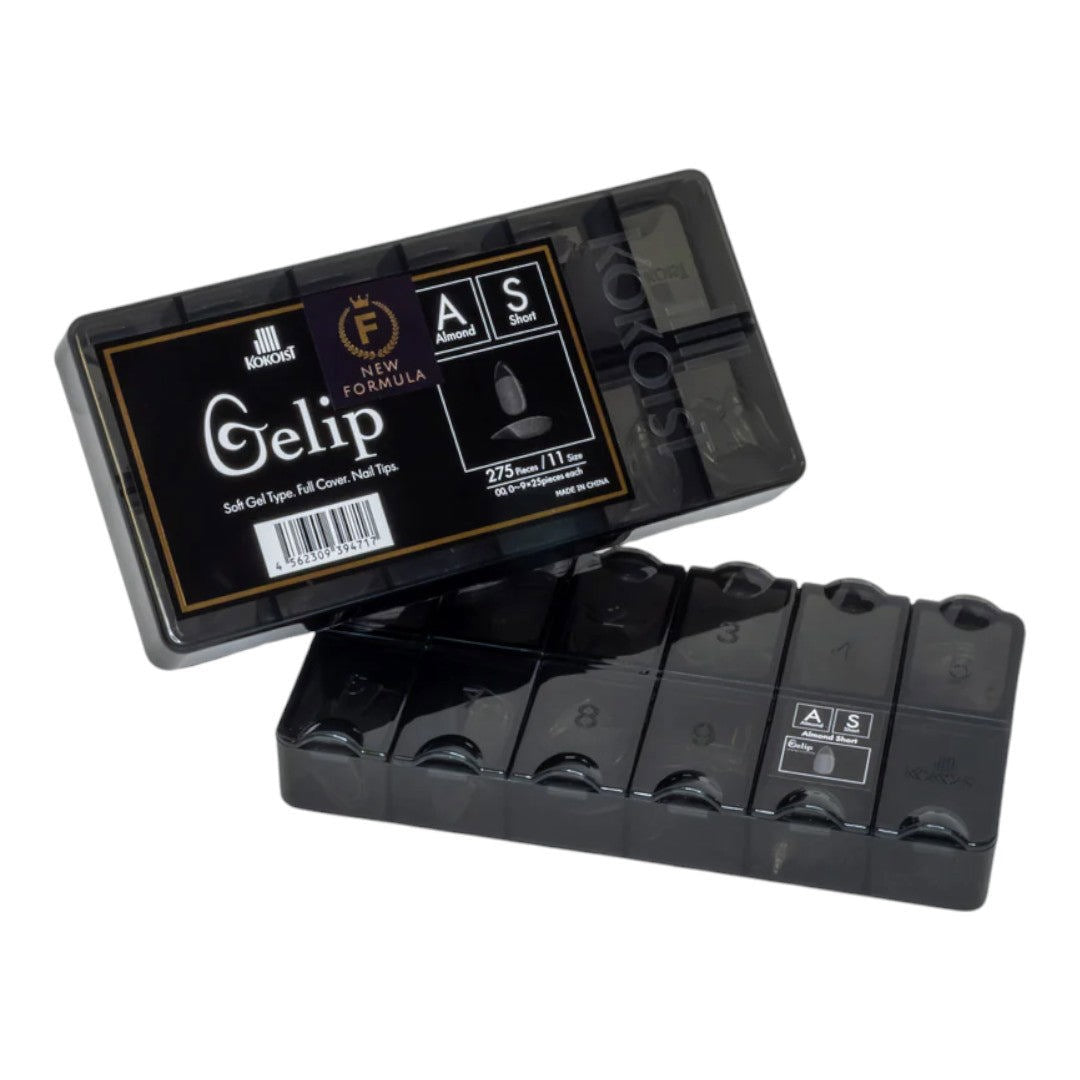 Kokoist Gelip Nail Tips Box - Almond Short (275pcs)