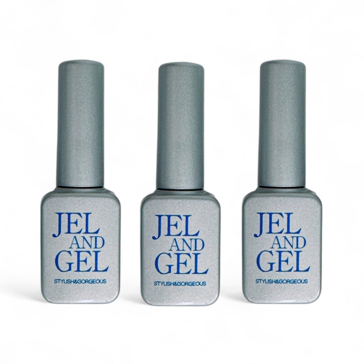 Jel and Gel Cat Eye Gel Polish - Silver Magnetic Collection #SMG001-003 (3pcs)