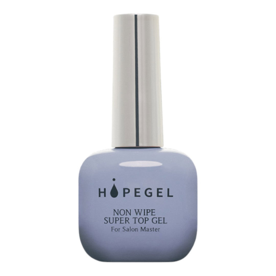 Gentle Pink Hope Gel Top Coat - Non-Wipe Super Top Gel #03