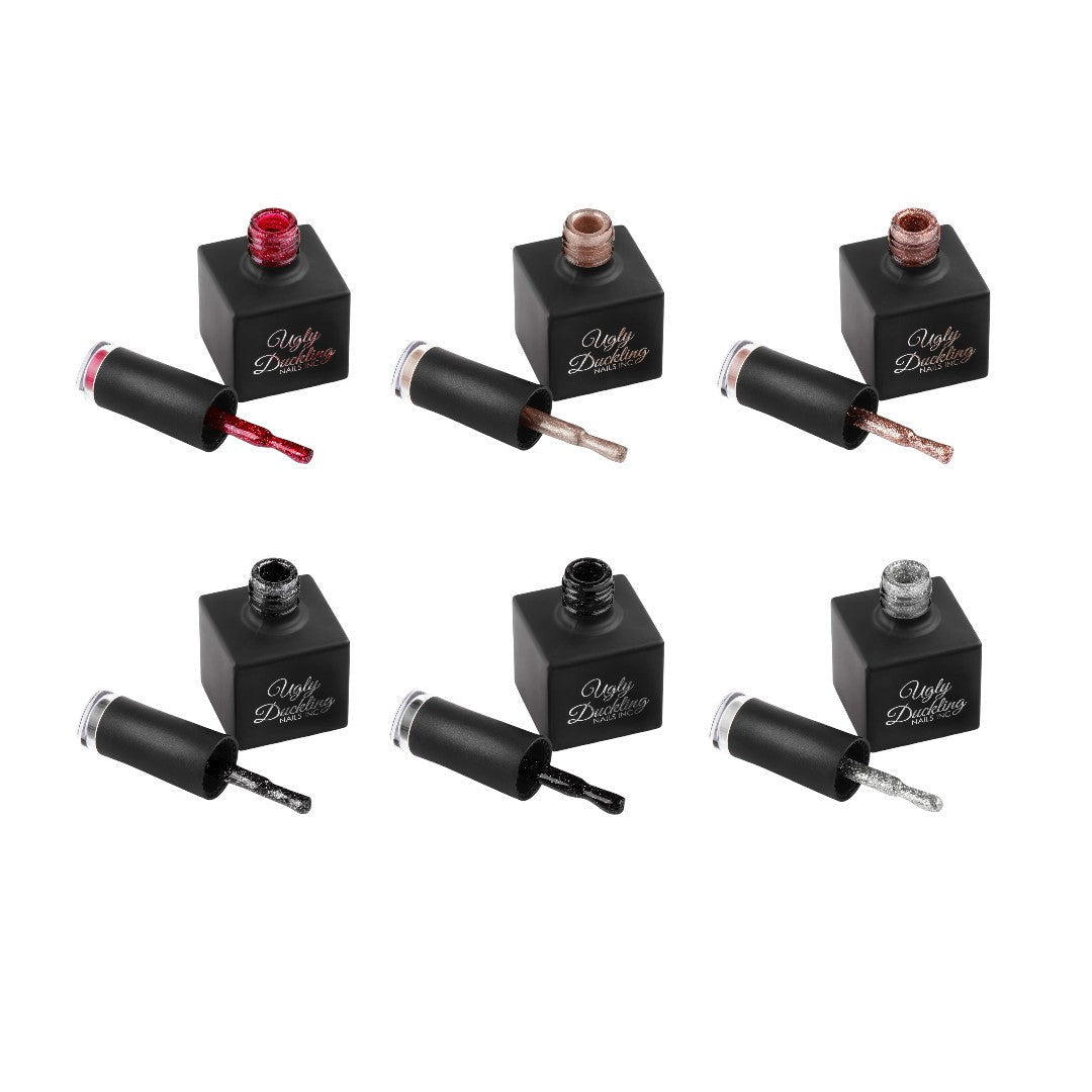 Ugly Duckling Gel Polish Black Tie Collection 6Pcs