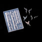 CNBS 3D Silicone Mould – Mixed Summer Butterfly Designs