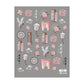 CNBS Nail Sticker - Pink Lotus Elegance #Z2237