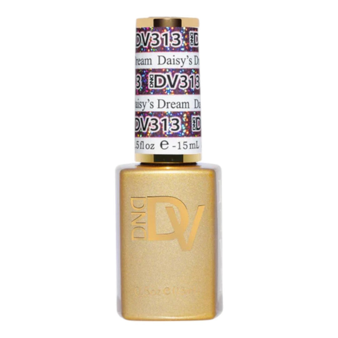 DND Diva Platinum Gel Polish - Daisy' Dream #313
